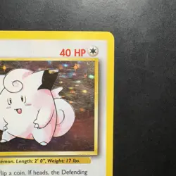Pokemon Vintage Holo Clefairy 005/102 Base Set Wizards Of The Coast 1999 - Image 3