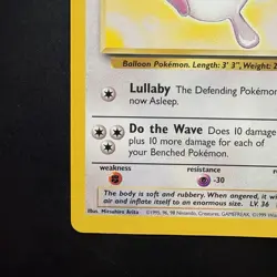 Pokemon TCG Wigglytuff Jungle 32/64 Unlimited Non Holo Rare Vintage WotC 1999 - Image 5