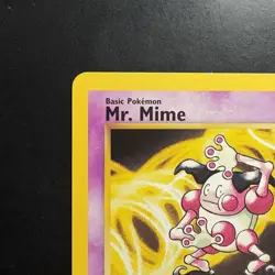 Pokemon Vintage Non-Holo Rare Mr. Mime Jungle 22/64 WotC 1999 - Image 2