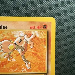 Pokemon Vintage Non-holo Rare Hitmonlee 22/62 Fossil Wotc 1999 - Image 3