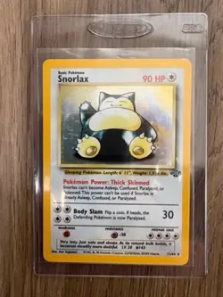 Pokemon TCG Jungle Set: Snorlax 11/64 - Holo Unlimited LP - Image 1