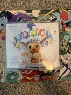Pokemon TCG Scarlet & Violet Prismatic Evolutions Elite Trainer Box - Image 1