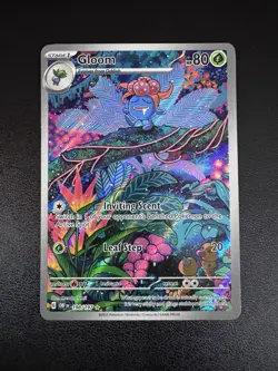 Gloom 198/197 Obsidian Flames Pokemon TCG Illustration Rare 2023 NM - Image 1