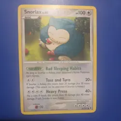 Snorlax 81/111 Pokemon Rising Rivals Unlimited Non Holo 2009 - Image 1