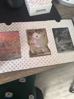 Pokemon 151 UPC Promo Set, Box Fresh: Metal Mew 205, Sealed Mew 053 & Mewtwo 052 - Image 1