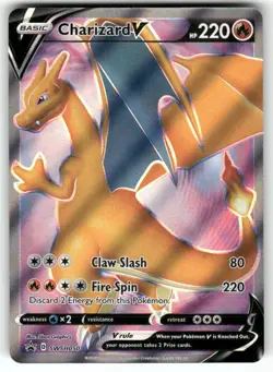 POKEMON CHARIZARD V SWSH050 HOLO PROMO SWORD & SHIELD PROMO NM - Image 1
