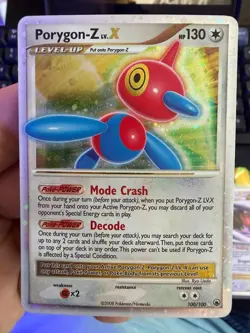 Pokemon Porygon-Z LV.X 100/100 Majestic Dawn Holo Ultra Rare - Image 1