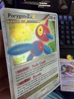 Pokemon Porygon-Z LV.X 100/100 Majestic Dawn Holo Ultra Rare - Image 3
