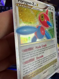 Pokemon Porygon-Z LV.X 100/100 Majestic Dawn Holo Ultra Rare - Image 4