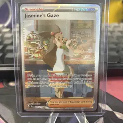 Pokemon TCG Jasmine's Gaze 245/191 Surging Sparks Special Illustration Rare Holo - Image 1