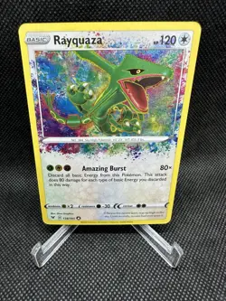 Rayquaza SWSH04: Vivid Voltage 138/185 Pokemon TCG Amazing Rare - Image 1