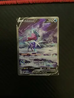 Pokemon TCG Suicune v Crown Zenith: Galarian Gallery GG38/GG70 NM Condition - Image 1