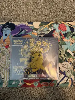 POKEMON TCG SCARLET VIOLET SURGING SPARKS ETB ELITE TRAINER BOX FACTORY SEALED - Image 1