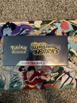 POKEMON TCG SCARLET VIOLET SURGING SPARKS ETB ELITE TRAINER BOX FACTORY SEALED - Image 2