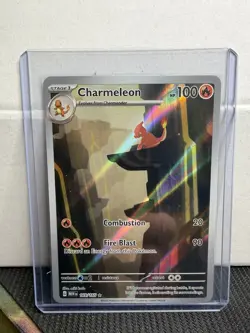 Charmeleon 169/165 English Pokemon TCG Scarlet and Violet 151! NM Condition! - Image 1