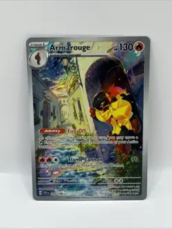 Armarouge 203/198 Illustration Rare Scarlet & Violet Pokemon Near Mint - Image 1