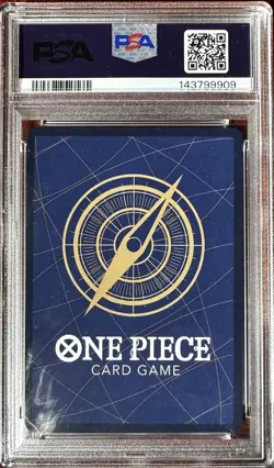 2025 ONE PIECE OP11-A FIST OF DIVINE SPEED #119 SANJI SPECIAL ALT ART SP PSA 10 - Image 2