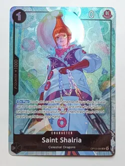 Saint Shalria OP13-086 Alt Art One Piece TCG Premium Collection Vol 5 OPTCG NM - Image 1