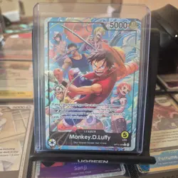 Monkey D Luffy OP15-098 Leader Alt Art Adventure On Kami’s Island One Piece TCG - Image 2