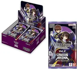 Union Arena Code Geass Vol. 2 Booster Display Box [UE08BT] (16 packs) - Image 1