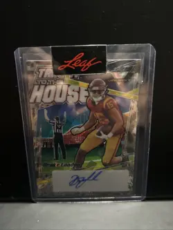 2022 Leaf Valiant Drake London Take It To The House Camo Auto 4/5 - Image 1
