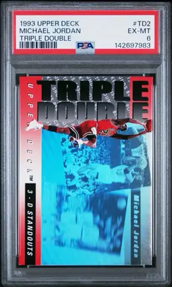 1993-94 Upper Deck - Triple Double Michael Jordan #TD2 - Image 1