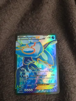 Pokemon TCG Primal Kyogre EX Card XY Primal - Image 1