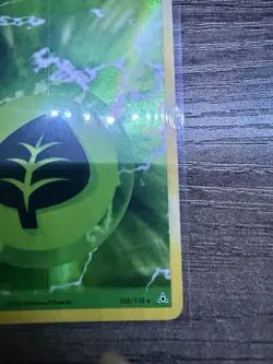 Pokemon TCG Grass Energy Holo Card 105/110 Holon Phantoms HP Condition - Image 4