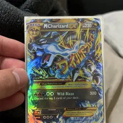 M Charizard EX Flashfire Ultra Rare Mega Holo Pokemon TCG Card 108/106 English - Image 1