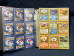 🔥145x Holo Rare Vintage WOTC Pokemon Card Lot+Binder 1st Shadowless Base Rocket - Image 5