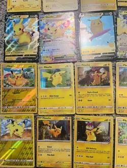 Pokemon Tcg Pikachu Card Lot x35 - No Duplicates - All NM - Image 5