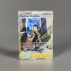 Pokemon TCG Cynthia's Ambition GG60 Crown Zenith Trainer Gallery Card - Image 1