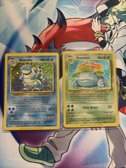 Pokemon Holo Blastoise and Venusaur Classic Collection 2-15/102 Nm - Image 1