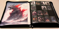 Knights & Summons Tcg Limited Edition Black Evolution Zipper Binder + 512 Cards! - Image 1