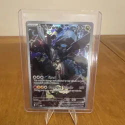 N’s Zekrom Full Art Pokemon Card – Trainer Gallery Ultra Rare Holo NM - Image 1
