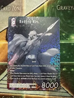 Hooded Man - Full Art - 17-102L - Final Fantasy Card Game - FFTCG - Foil - NM - Image 1