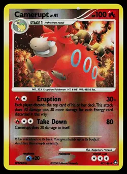 Pokemon Card - Camerupt Legends Awakened 47/146 Uncommon Reverse Holo - Image 1