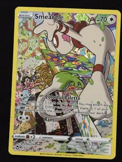 Smeargle - TG10/TG30 - Pokemon Silver Tempest Trainer Gallery Holo Card NM - Image 1