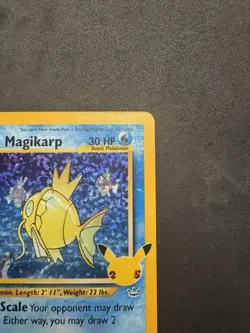 Pokemon TCG Celebrations Classic Collection Shining Magikarp Holo Card 66/64 - Image 3