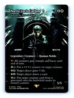 Noctis Lucis Caelum - Kenrith, the Returned King (Showcase) Final Fantasy FOIL - Image 1