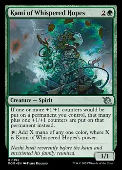 MTG Kami of Whispered Hopes, NM-Mint, English March of the Machine - Image 1