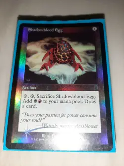 MTG - Odyssey FOIL Shadowblood Egg! NM/MINT! FREE SHIPPING! - Image 1