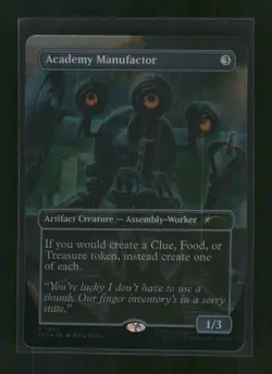 Academy Manufactor () 7094, FOIL, Secret Lair Drop Series, R MTG - Image 1