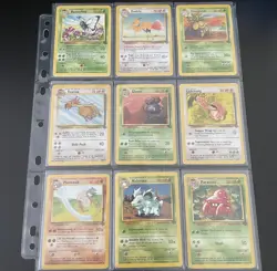 🔥Complete Common Uncommon Jungle, Rocket +non holo Fossil Cards 1999 WOTC 🔥 - Image 3