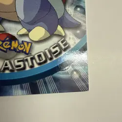 Blastoise #9 1999 Topps Pokemon TV Animation - Blue Logo, LP - Image 5