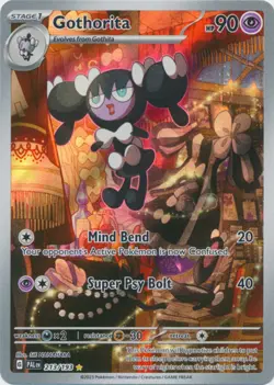 NM-Mint Gothorita - 213/193 - Illustration Rare Pokemon Paldea Evolved - Image 1