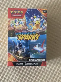 Pokemon TCG Scarlet & Violet Surging Sparks Booster Bundle Factory Sealed - Image 1