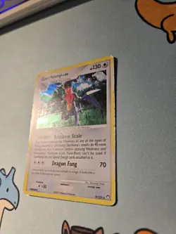 [HP] Garchomp 9/123 Holo Rare Mysterious Treasures Pokemon TCG DP 2007 - Image 2