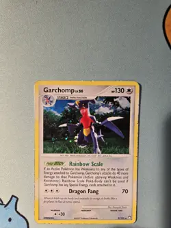 [HP] Garchomp 9/123 Holo Rare Mysterious Treasures Pokemon TCG DP 2007 - Image 5
