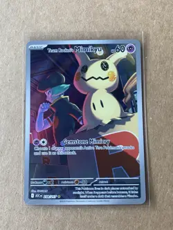 Pokemon TCG Team Rockets Mimikyu IR 238/217 Ascended Heroes Near Mint Condition - Image 1
